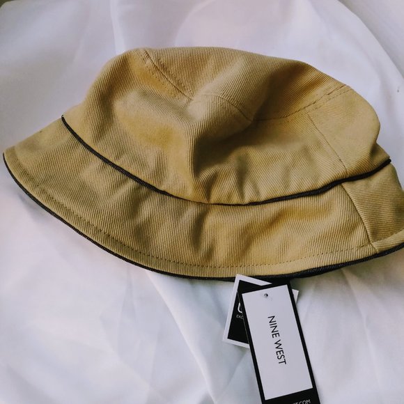 NINE WEST WOMEN COTTON BUCKET HAT ONE SIZE - Picture 10 of 11